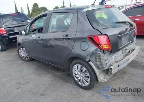 2015 Toyota Yaris L/Le/Se из США, поврежденный, VIN VNKKTUD38FA039506